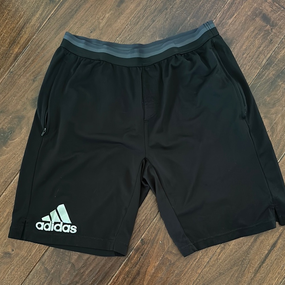 Adidas Black Athletic Shorts climachill